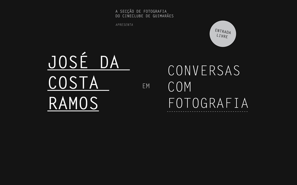 27 MAR | Conversas Com Fotografia