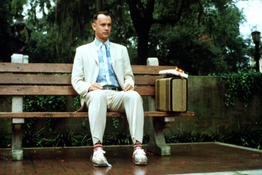 FORREST GUMP, Tom Hanks, 1994. (c) Paramount Pictures/ Courtesy: Everett Collection.